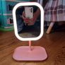 Portable LED Makeup Mirror with Illumination, Compact Folding Design, Touch Control with 3 Lighting Modes Image 2