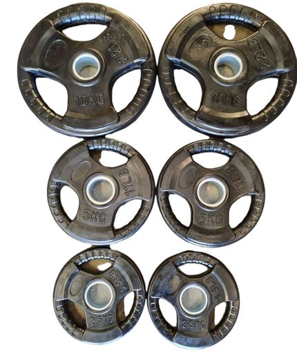 35 Kg Olympic Rubber Plates Pack /Free Shipping