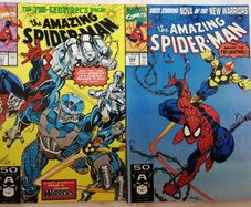 Amazing Spider-Man #351 & 352 Nova & Tri-Sentinel Appearances (1991)