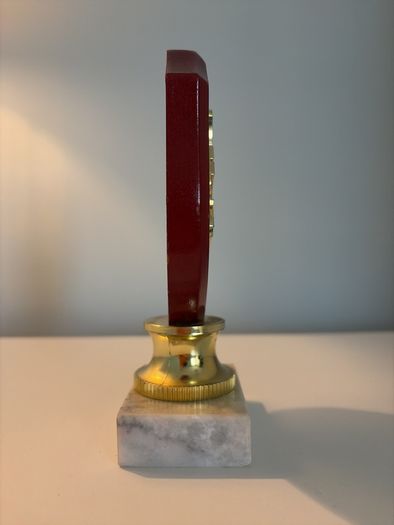 Wooden trophy
