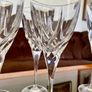 Vintage Italian Lead Free Crystal Wine Glasses RCR x 7 Image 5