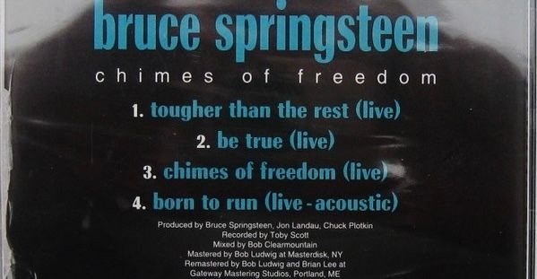 Bruce Springsteen Chimes Of Freedom CD EP Rock Live 1987