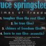 Bruce Springsteen Chimes Of Freedom CD EP Rock Live 1987 Image 2