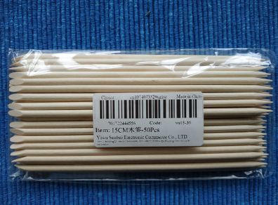 Wood Stick Cuticle Pusher Remover