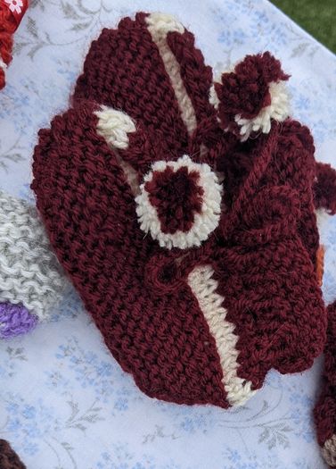 Baby woolen boots