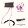 Adjustable universal mobile phone holder, soft iron neck holder, 360 rotatable lazy holder, can be freely hung on the neck, suitable for home and bed use Image 6