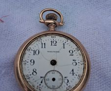 Waltham 14k Gold 6 0/s Pocket Watch(18 grams)