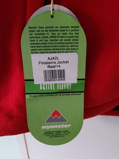 Brand new Wynnster waterproof, windproof and breathable ladies fleece jacket - Size 14