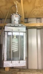2 Old Lantern Style Lights