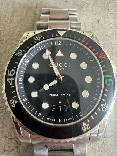Gucci Dive 45mm like new