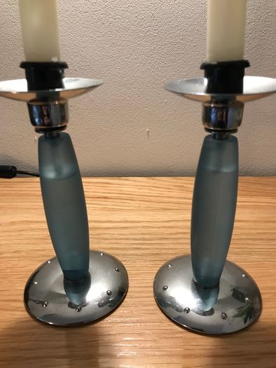 Crucifix and Pair of Candlesticks