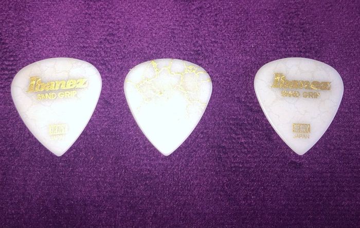 Ibanez Pick Guitar sand grip wizard heavy Japan