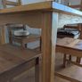 Solid Wood Dining Table and 4 Chairs Set Image 3