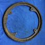 Cast iron band for end over end butter churn lid plus another misc butter churn item Image 5
