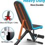 Adjustable Weight Bench Incline Decline Flat Workout Bench 90 Degree Upright Home Training Sit up Gym Bench (FREE SHIPPING) Image 3
