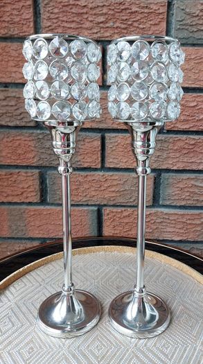 Tall Votive/Tea Light Holders x 2