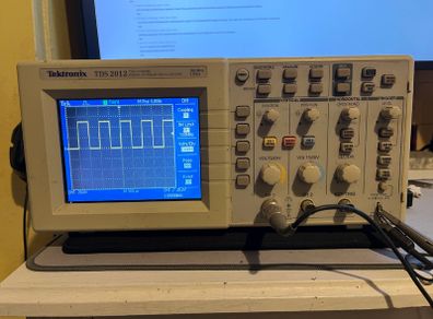 Tektronix Tds2012 100mhz Digital Storage Oscilloscope Working For Sale ...