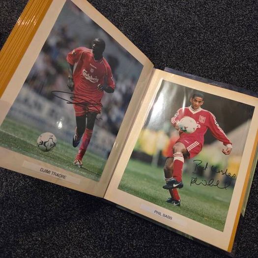 Liverpool signed photos