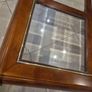 Solid Wood Glass Top Coffee Table Image 5