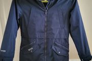 Girls' Waterproof Parka Jacket / Navy/11-12 yrs old