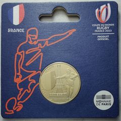 France 0.25 Euro Uncirculated Coin 2023 - France - Rugby World Cup France