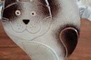 Studio Art Fused Glass Cat