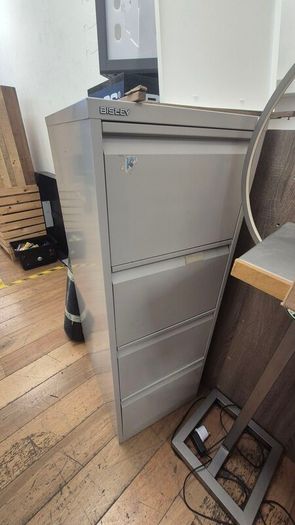 filing cabinet 3 drawer no key