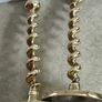 Pair Of Antique 19C English Barley Twist Havy Brass Candlesticks Image 5
