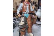 Cowboy Resin Statue KAS1377
