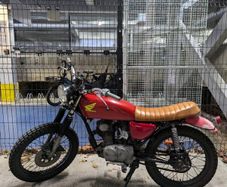 Motorbike Honda CB 125 1979