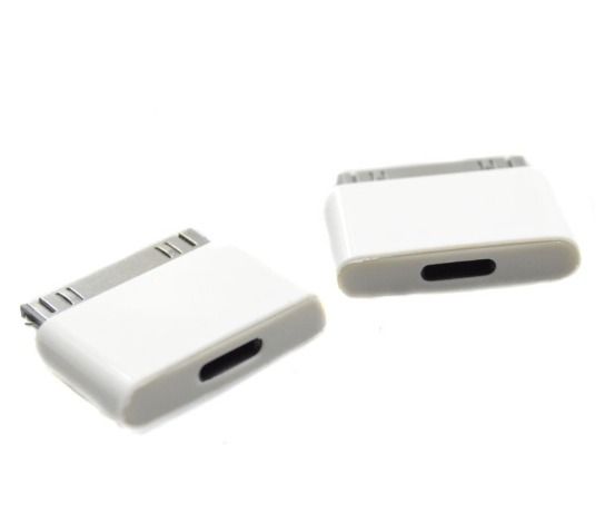 iPhone 5 6 Cable Adapter 8 Pins Converter to 30 Pins Converter for iPhone 4s