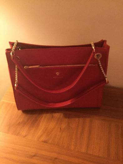 Modalu Red Leather Bag