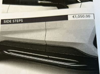 toyota Rav 4  side skirts
