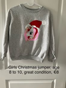 Girls Christmas jumper