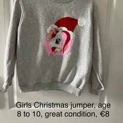 Girls Christmas jumper