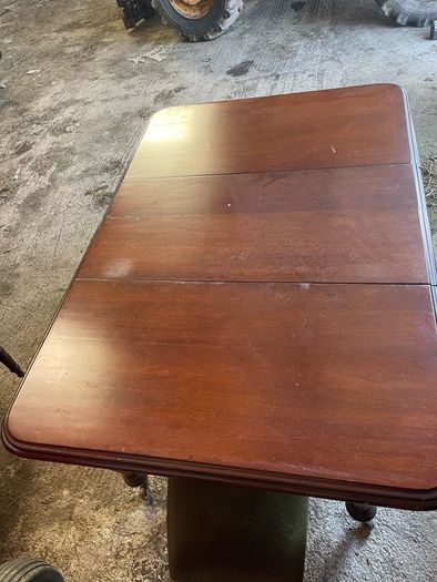 Old antique vintage kitchen table