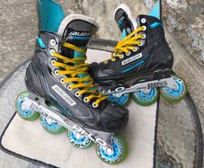 Bauer RSX inline hockey skates UK 6.5
