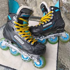 Bauer RSX inline hockey skates UK 6.5