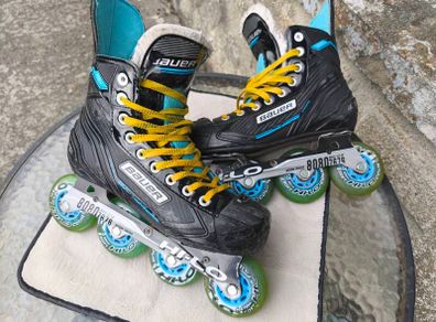 Bauer RSX inline hockey skates UK 6.5