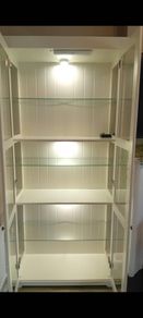2 shelving units