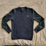 Fred Perry Classic Crew Neck Jumper Size M vintage male men's woolen warm Image 3