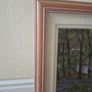 original forest trees painting in lovely box type frame Image 4