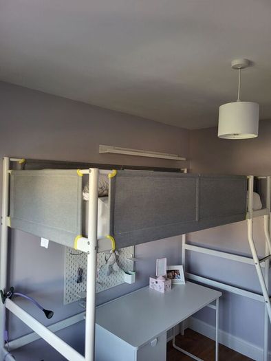 VITVAL loft bed frame IKEA