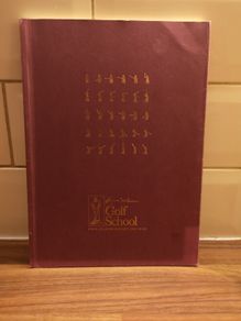 Byron Nelson Golf School instruction book (Signed) very rare golf book 50% off sale