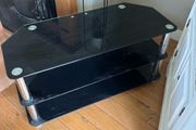 Glass TV stand