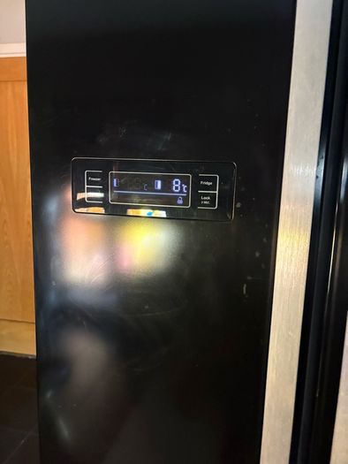 Kenwood black fridge freezer