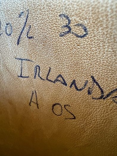 Leather Polo Boots Front Closing Size 40.5
