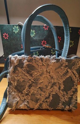 Blue Handbag