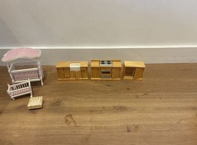 wooden dolls house furniture