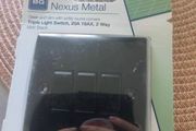 black triple switch